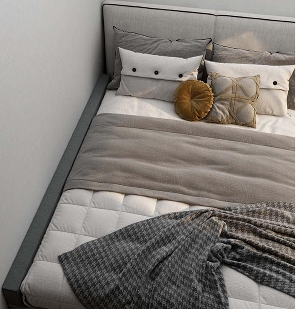 YURRO Dickes Bettspaltfüller, Memory-Foam-Kopfteil gepolstert, Matratzenverlängerung, Bettbrücke, Doppelbett zu King/Queen-Konverter-Set, Nackenrolle, langes Kissen