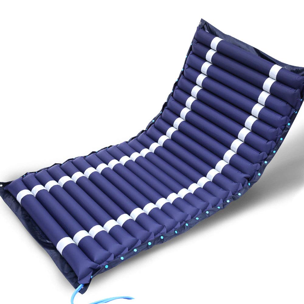 Colchón de presión alterna - Air Topper Pad para Alivio de úlceras por presión y úlceras por presión - Incluye Sistema de Bomba eléctrica