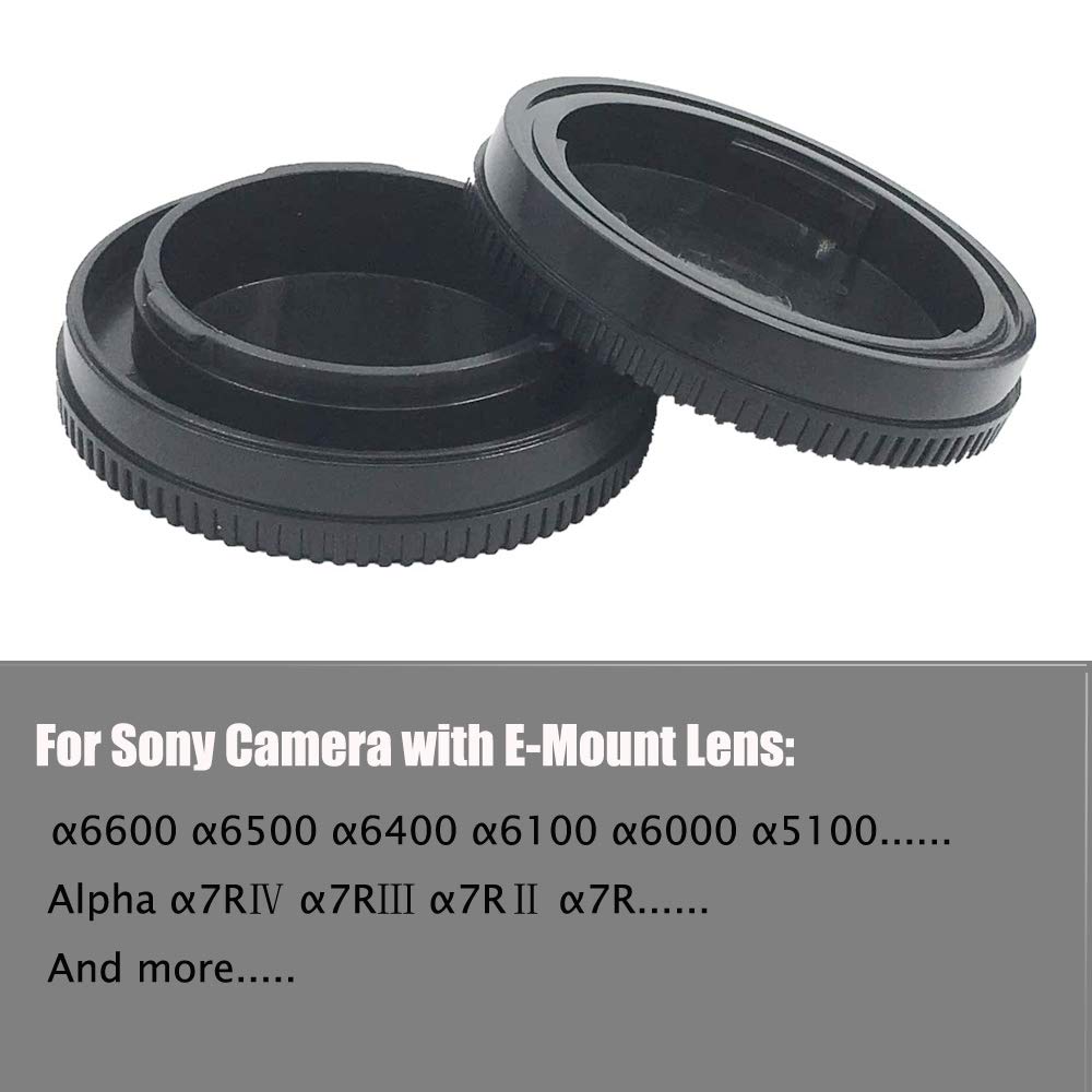 Amazon | Eマウントボディキャップ&リアレンズキャップカバー Sony