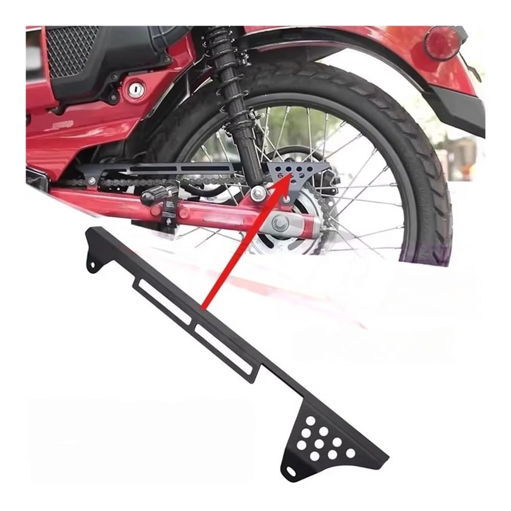 Protectores De Cadena para Equipos Motocicleta Cubierta Protectora para Cub Trail 125 CT125 2022 Guía Y Tensor