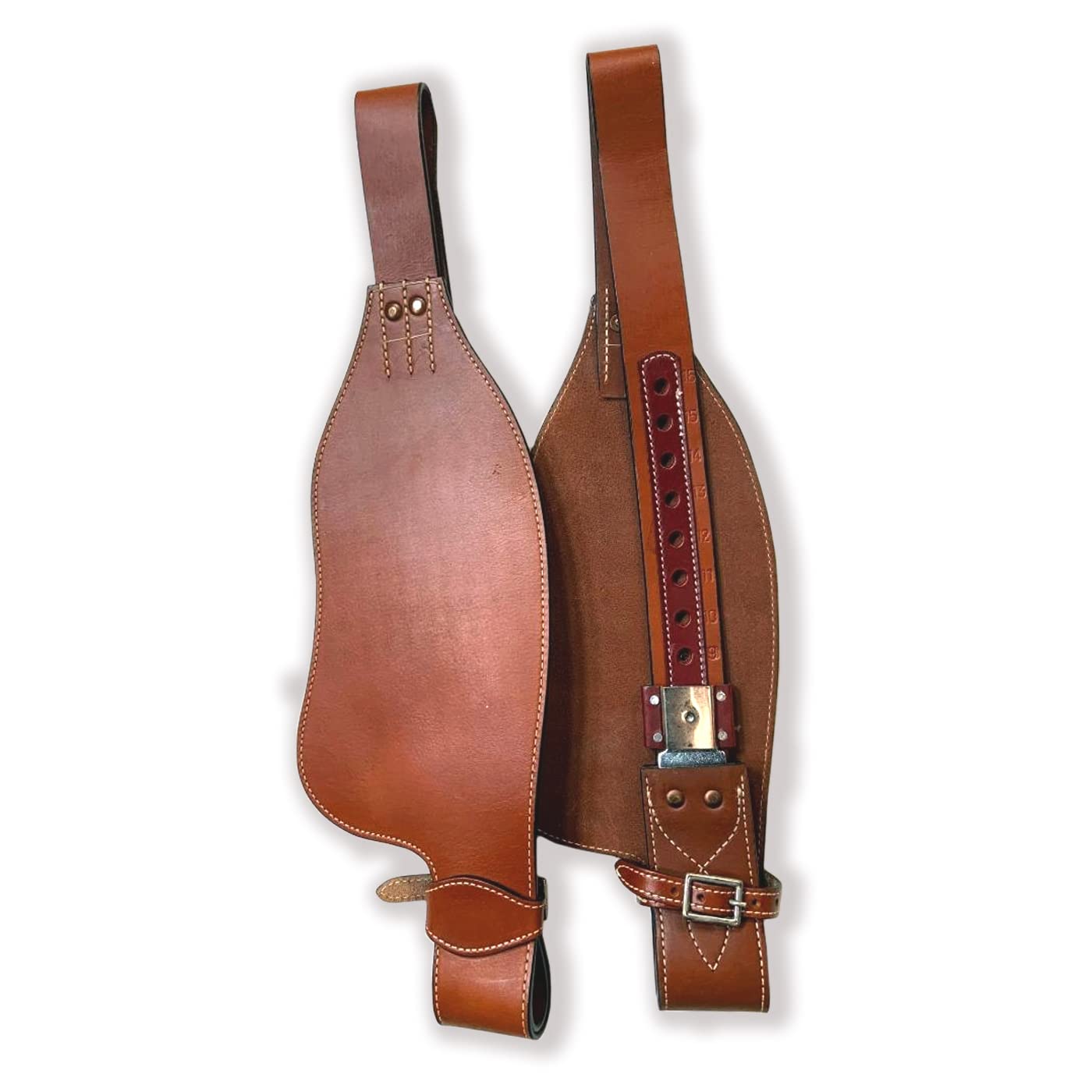 Cavallo Western Adulto Tooled Vera Pelle di Ricambio Parafanghi Sella Fatto a Mano Venduti in Coppia ME-WSF-009