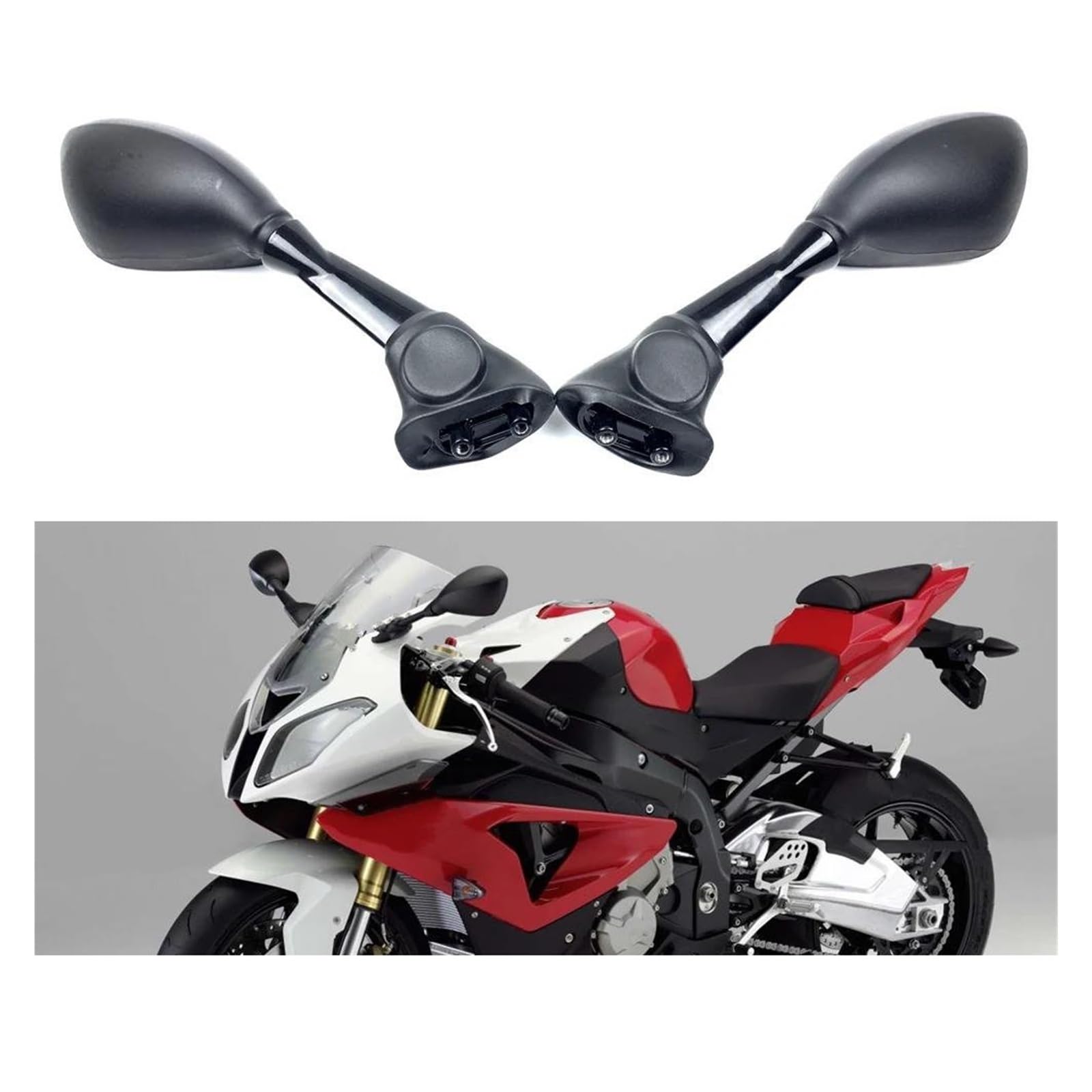 Specchietti Retrovisore Per S1000 RR S1000RR 2010-2018 Per HP4 Specchietti Retrovisori Moto Lato Destro E Sinistro Accessori In Lega Alluminio ABS Moto Specchietto