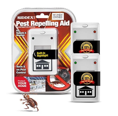 RIDDEX Plus Insect Repellent | Plug in, Mouse Deterrent -
