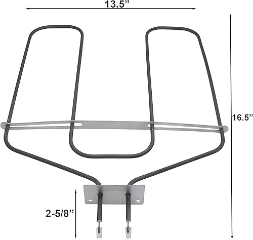 Miniatura 2 de Endurance Pro WB44K10002 Range Oven Broil Unit Reemplazo superior del elemento calefactor para GE AP2030962 PS249236