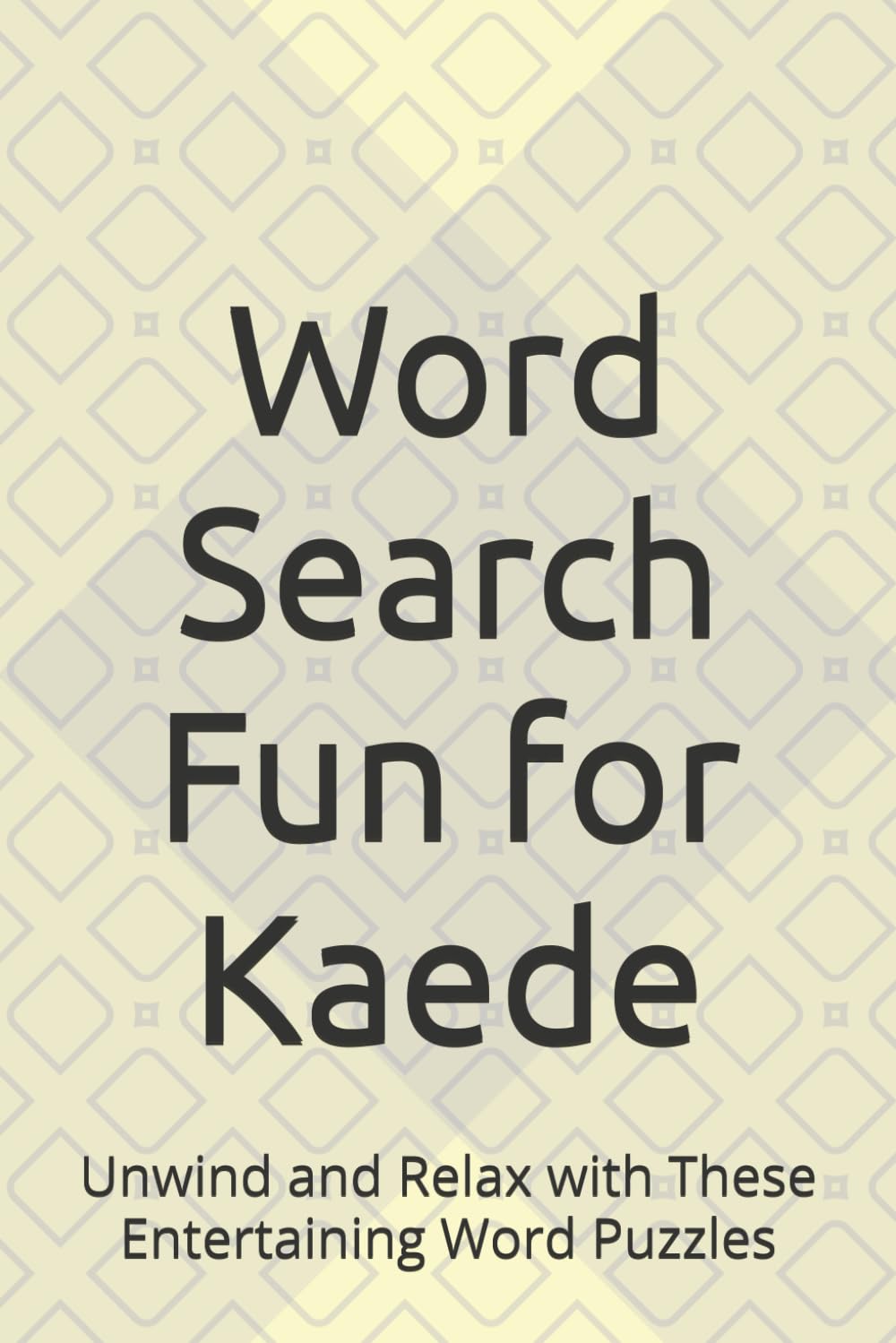 Word Search Fun for Kaede: Unwind and Relax with These Entertaining Word Puzzles