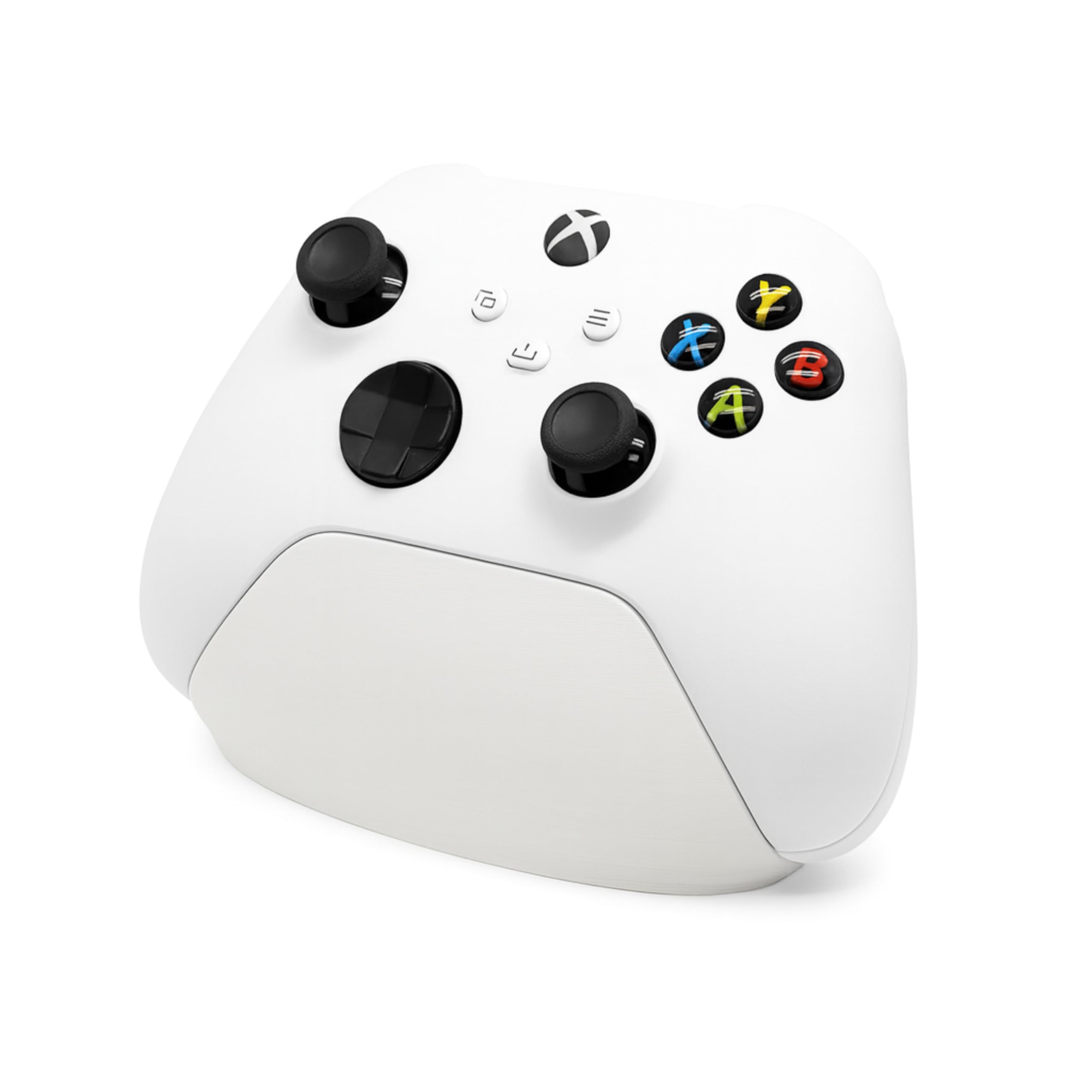 Azoth Stand for Xbox Controller One, Series X & S – Sleek Desk Stand – Must-Have Gaming PC Accessory for Pro Gamers (White)