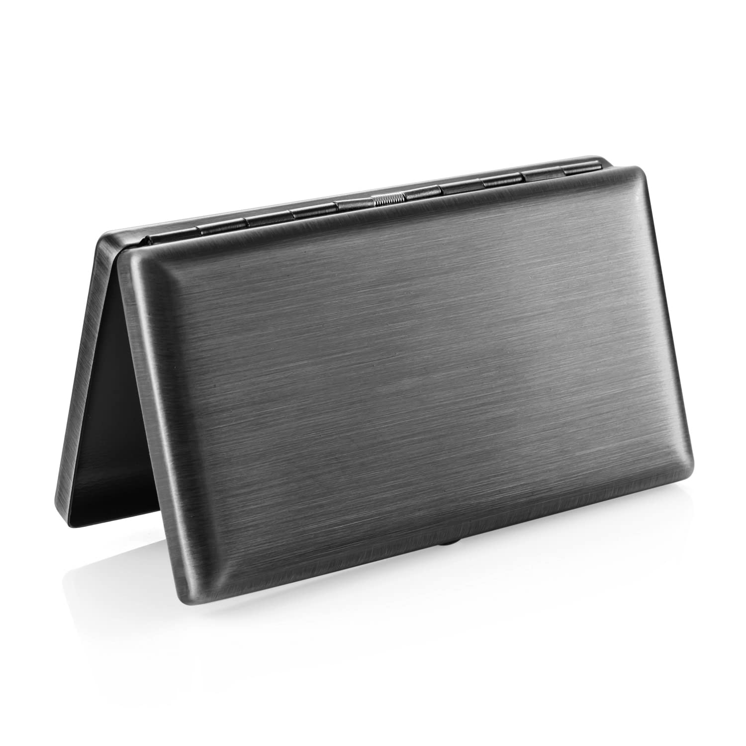 Portasigarette Metallico Vintage Per Donne - Scatola Elegante Per Sigarette Da 100mm | Acciaio Inox - Foto 11