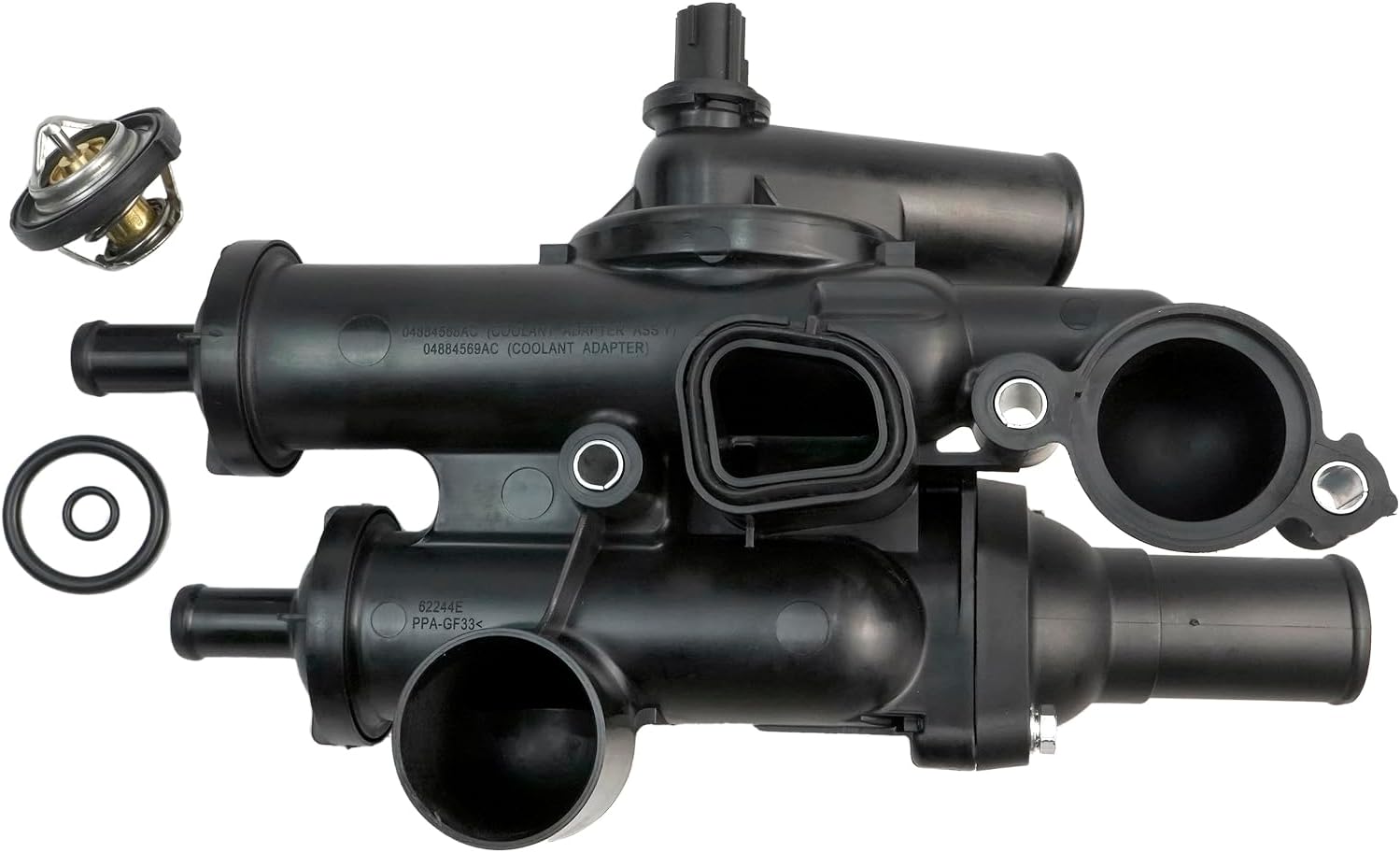 Termostato Refrigerante Per Fiat 500, Panda, Lancia Ypsilon - Compatibile Con Modelli 1.2