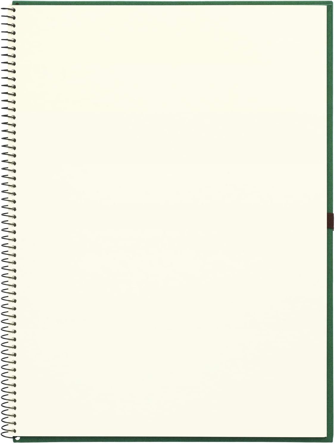 Maruman VifArt Watercolor Artbook- Premium Medium Watercolor Paper, Natural White, F4, 13.5" x 10.35", 15 Sheets/ 30 Pages, Reinforced Cover Sketchbook for Watercolor & Mixed Media, Green