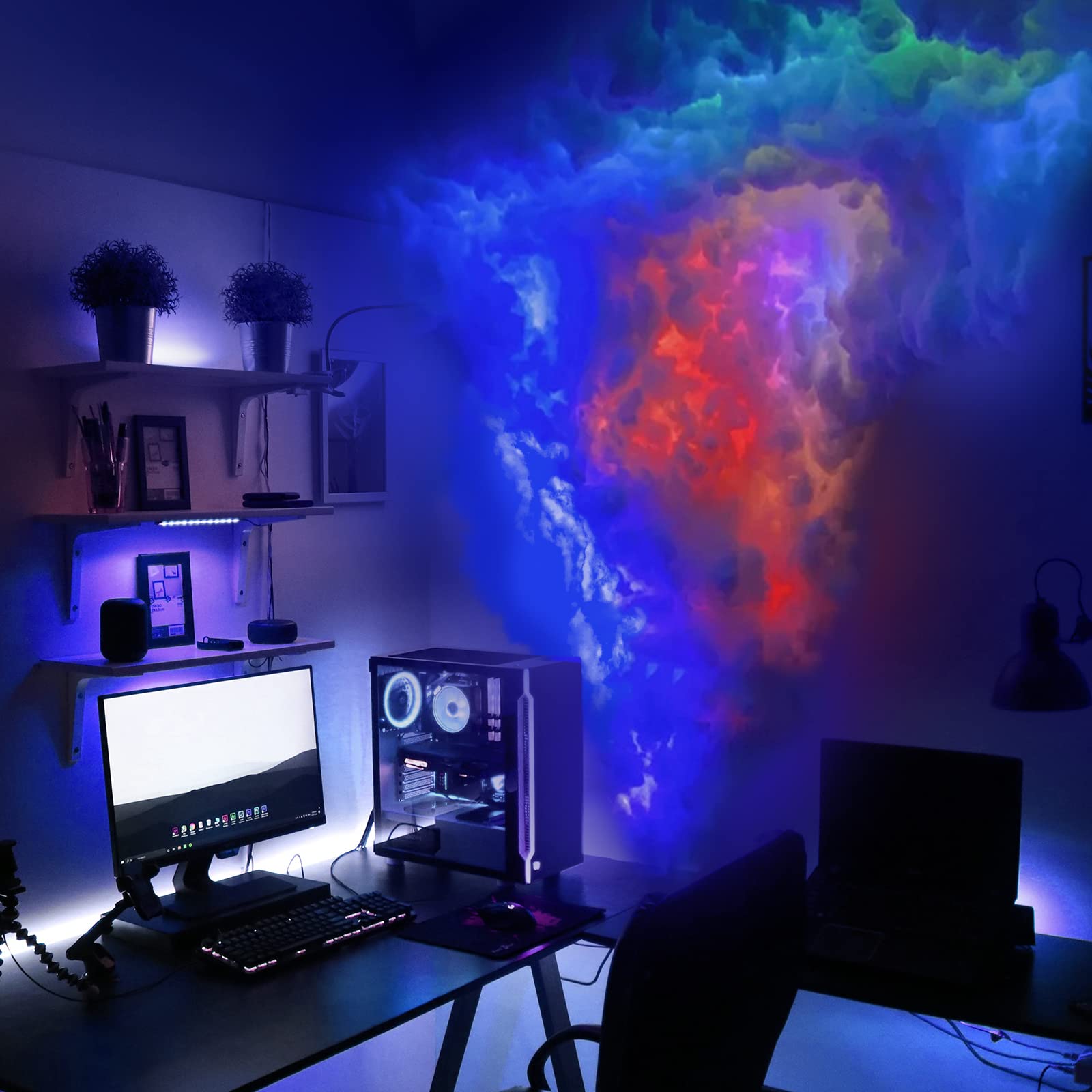 Striscia LED 5M Luce Nastro Luminoso per Decorazioni Interne, Striscia LED Bluetooth Nastri LED RGB, Luci Led camera da letto,Strisce led Musicale,Strisce Led adesive per Decorazioni Festa Bar