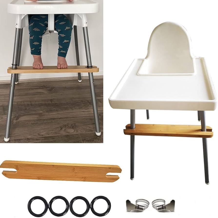 yeah baby goods ikea high chair with footrest