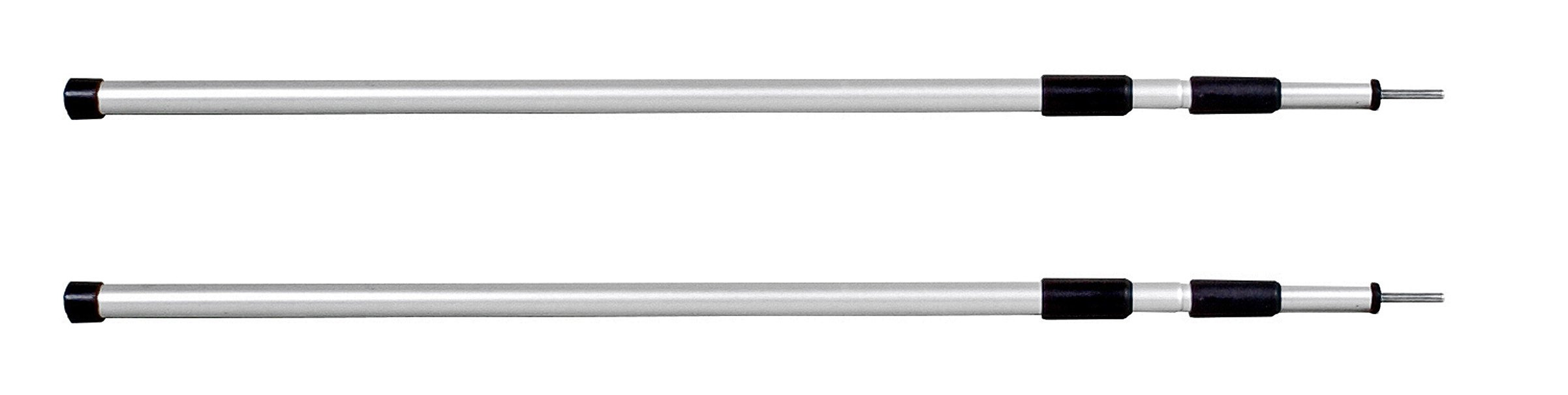 Relags Drążki do stawiania, aluminiowe, teleskopowe, drążek brezentowy 100-240 cm, 100-240 cm