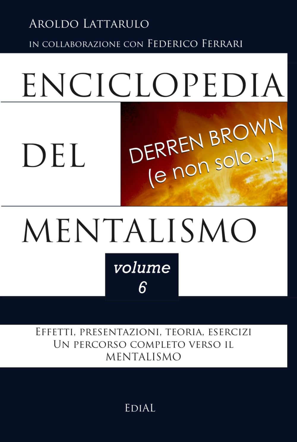 Enciclopedia del Mentalismo volume 6 livre de magie et lecture de pensée
