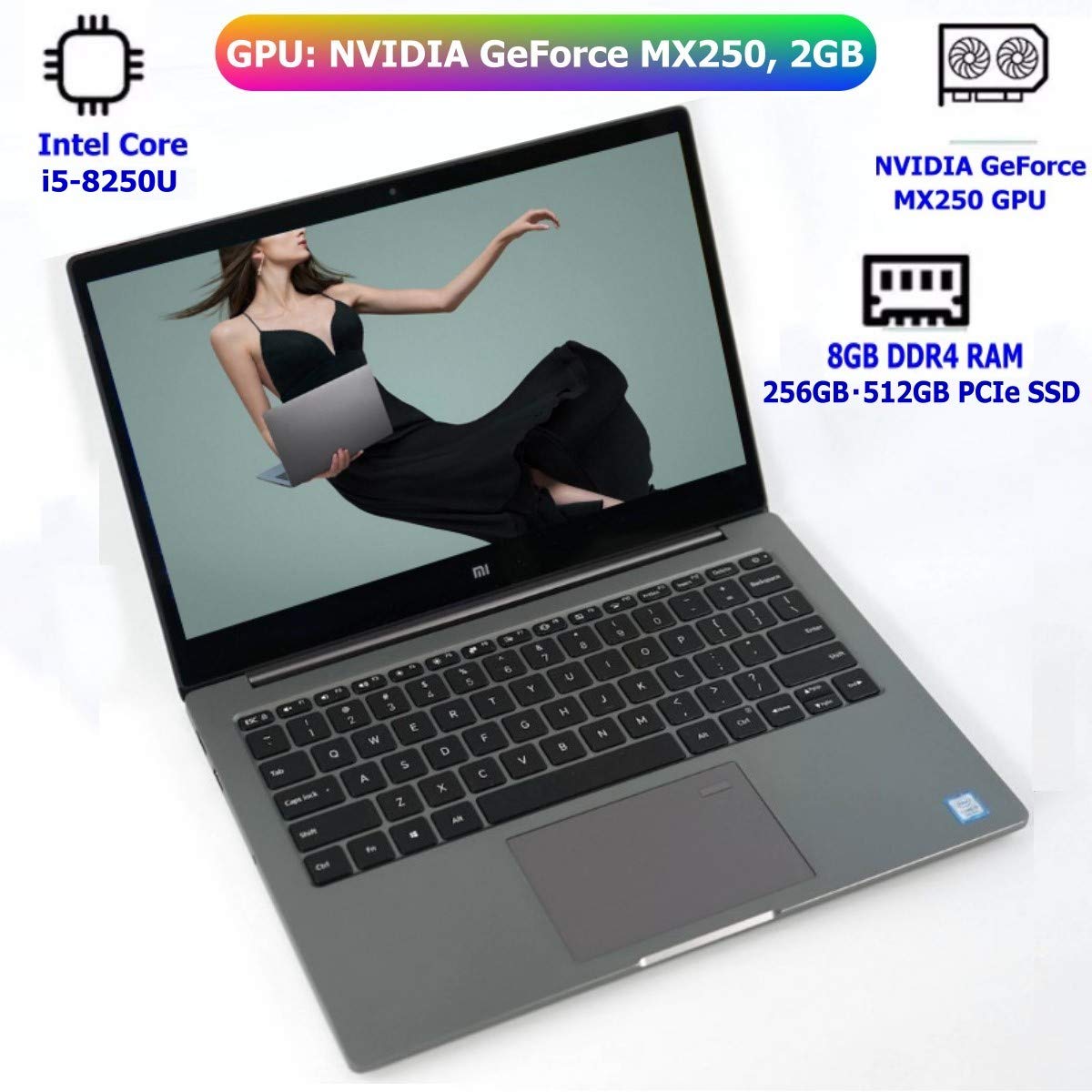 Amazon.co.jp: Xiaomi Mi Notebook Air 13.3 Laptop ☆Windows 10 Home 