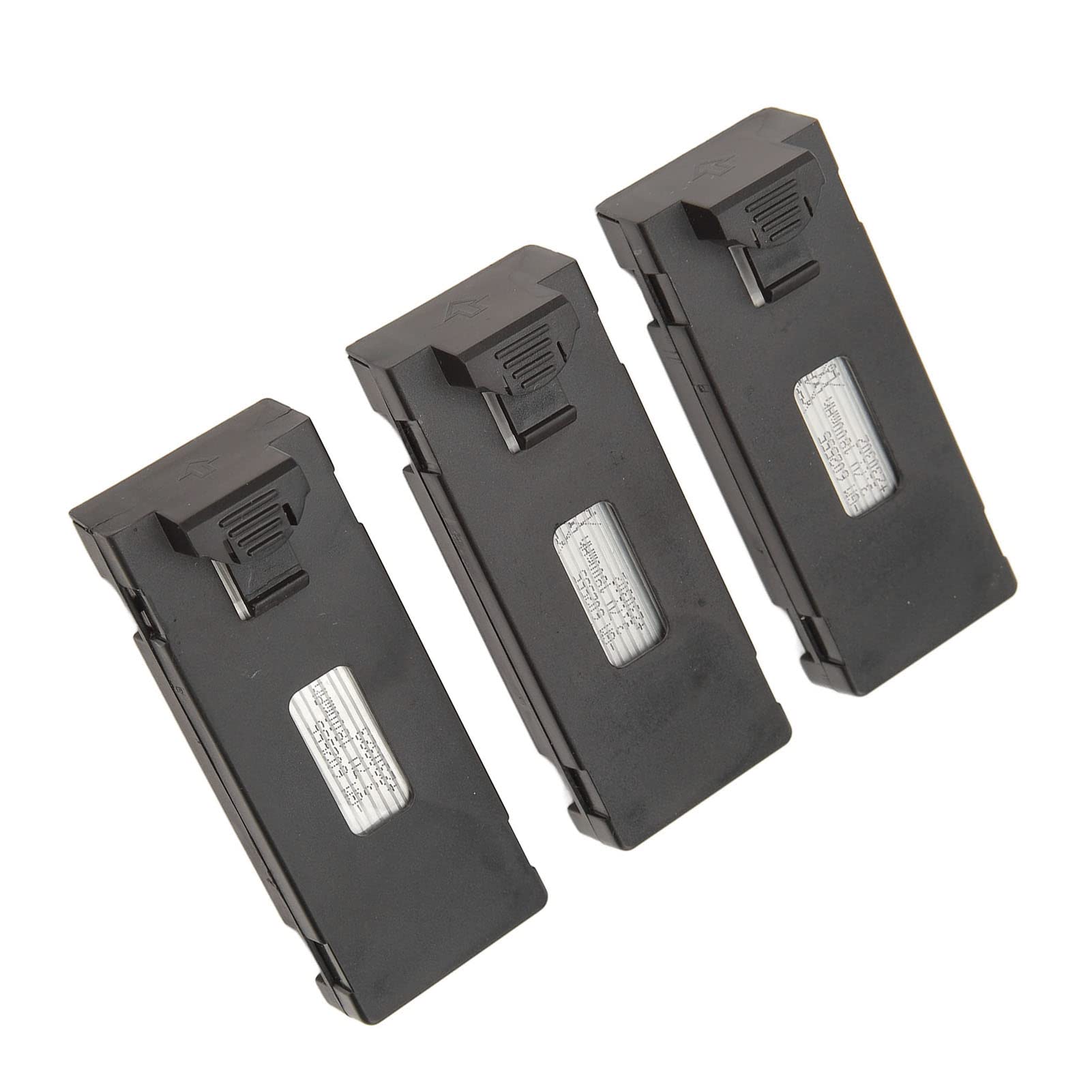 Aoresac 3pcs RC Aircraft Lithium Battery Kit, Light Charging Câbles