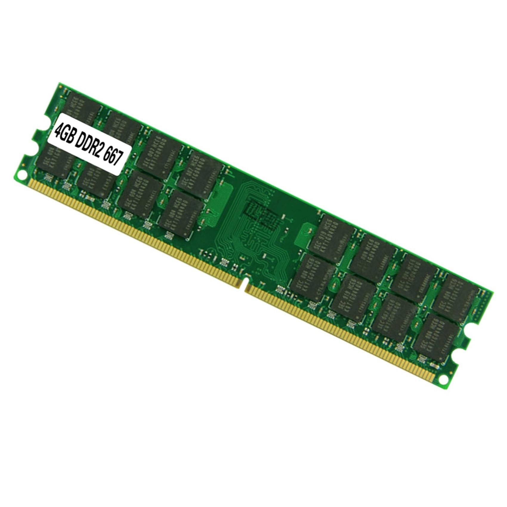 3X Modulo di Memoria RAM DDR2 da 4 GB Ad Alta capacità, 240 Pin PC2-5300, 667 MHz, Ad Alta Frequenza, per Computer Desktop