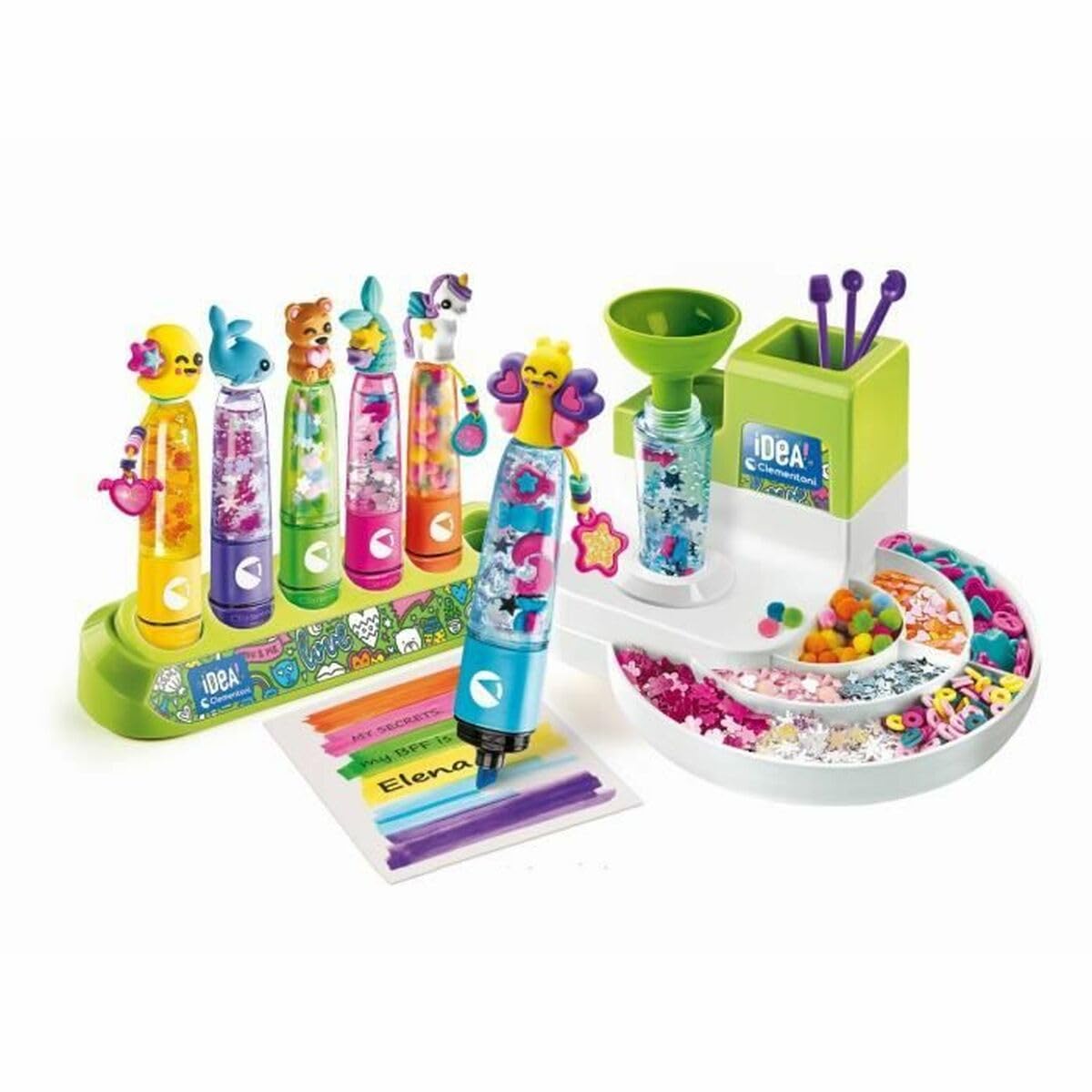 L'Atelier des Fluos - Kit Créatif 6 Surligneurs à Personnaliser - 6 Ans+