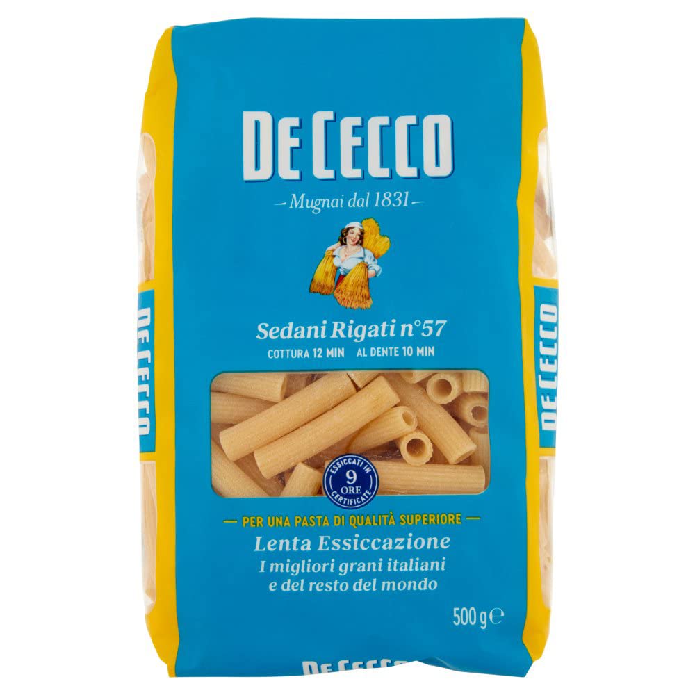 Italian Gourmet Sedani Rigati pasta italiana Nr.57 Nudeln kurz 24 x 500g