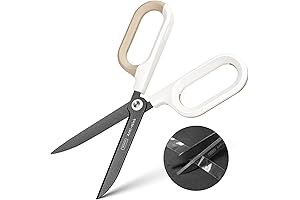 White School Scissors for a Neat and Precise Cut