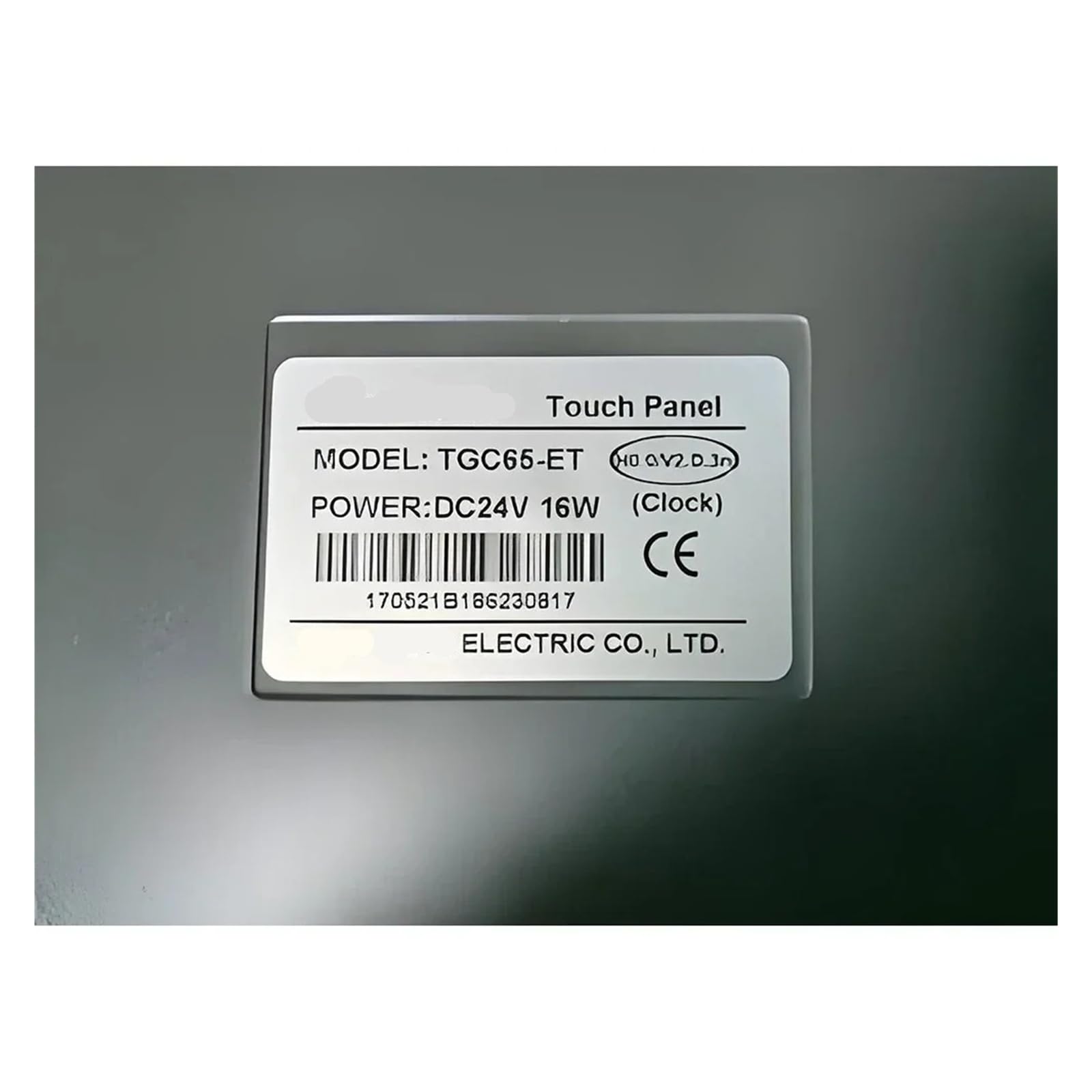 Écran Tactile HMI Écran d'affichage d'interface Homme-Machine HMI 15,6 Pouces TGC65 ET TGMC65 TGC65-ET TGMC65-ET(TGMC65-ET)