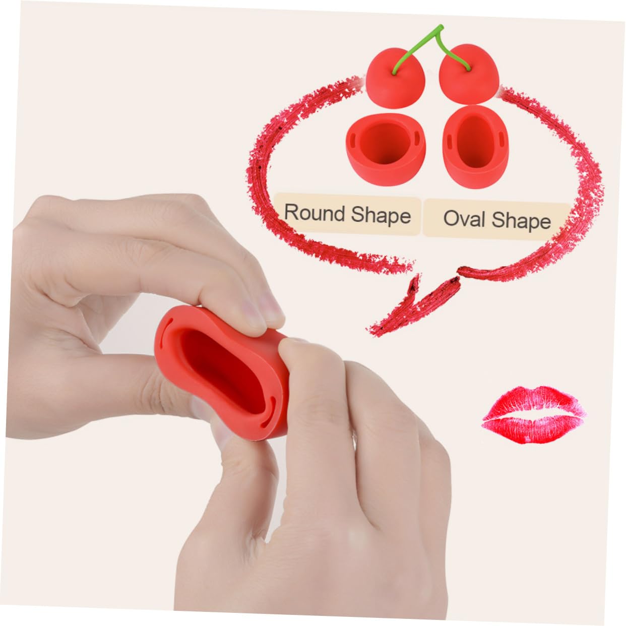 Beavorty 3pièces Dispositif Repulpant Pour Lèvres Cerise Enhanceur De Volume Outil De Beauté Pour Lèvres Pulpeuses