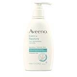 Calm &plus; Restore Oat Repairing Body Lotion for Sensitive Skin&comma; Daily Moisturizer with Prebiotic Oat&comma; Aloe & Pro-Vitamin B5&comma; Fragrance Free Body Lotion Helps Heal Dry Skin&comma; 12 oz
