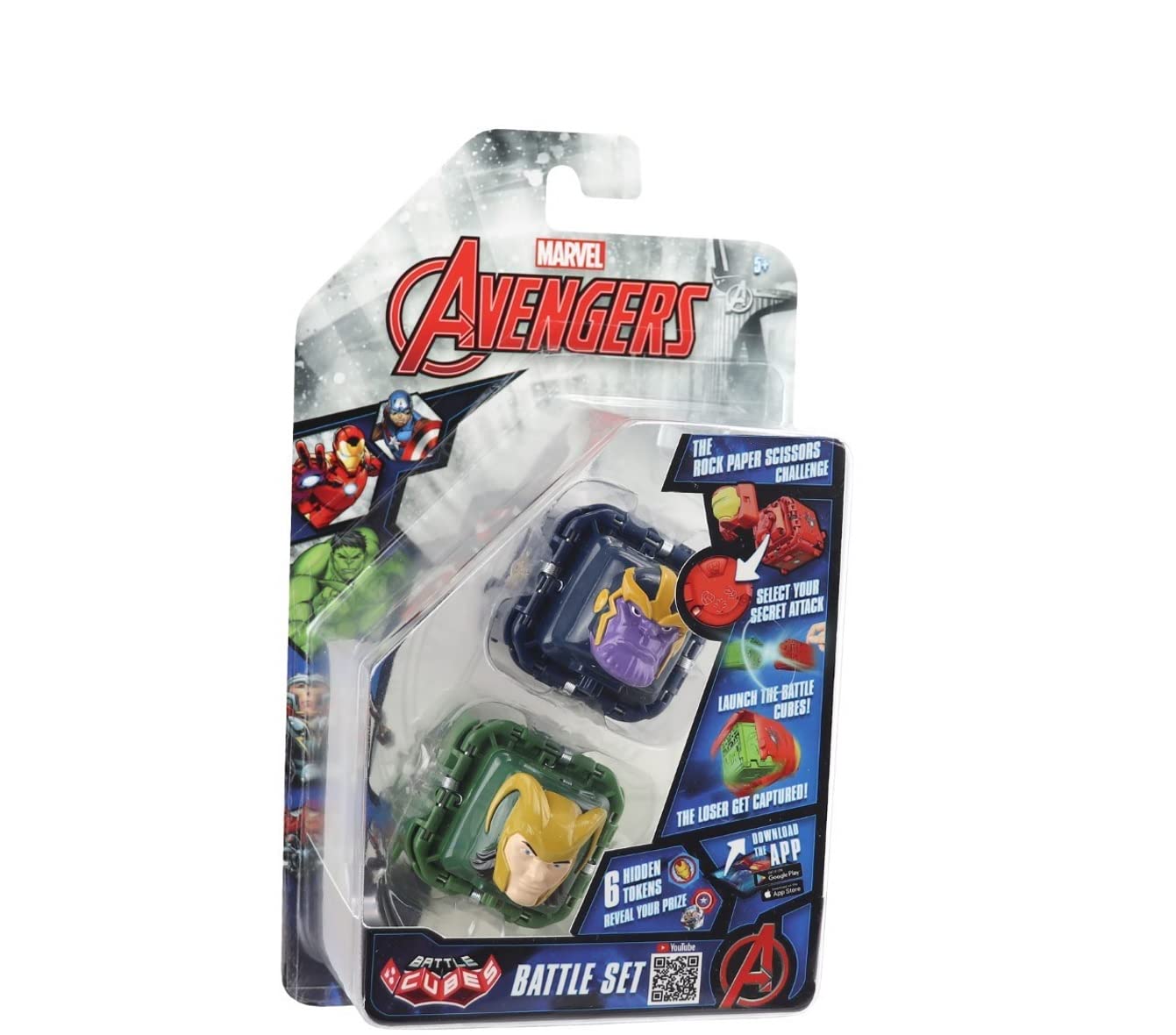 Amazon | バトルキューブ バトルセット マーベル アベンジャーズ