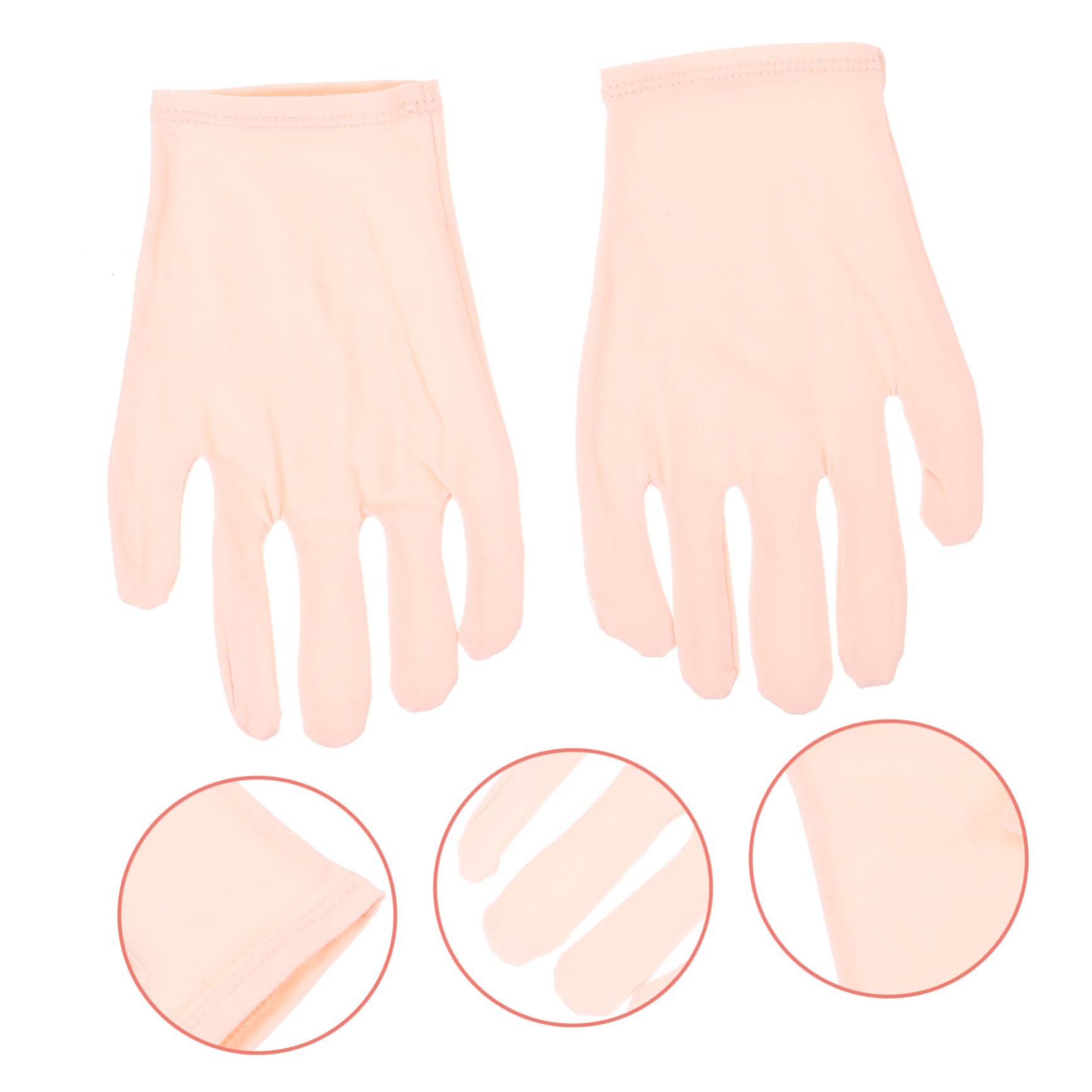 PartyKindom Overnight Moisturizing Gloves Cotton Spa Gloves for Dry Hands Lotion Absorption Comfortable Hand Care Solution