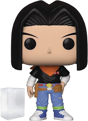 Funko Anime: Dragon Ball Z - Android 17 Pop! Vinyl Figure (Includes Compatible Pop Box Protector Case)