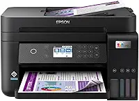 Multifuncional Epson EcoTank L6270 - Tanque de Tinta Colorida, Wi-Fi Direct, Ethernet, Frente e Verso Automático, ADF, Bivolt