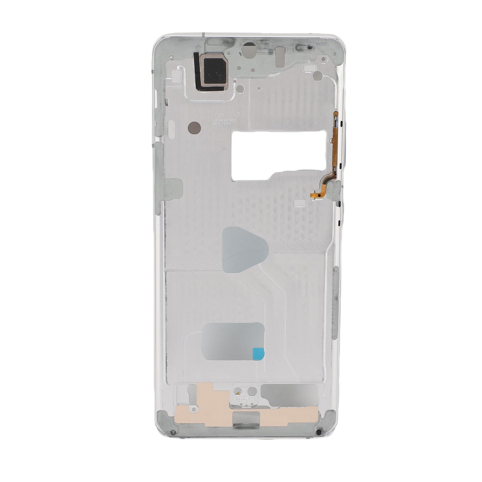 Jectse Piatta di Cornice del Telaio Centrale del Telefono, Fit Precise Telefono Accessorio Centro Centrale Anello LCD con Toolkit per Ultra 5G (Silver)