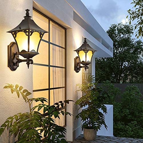 Applique murale E27 trapézoïde luminaire IP44 alu - 3