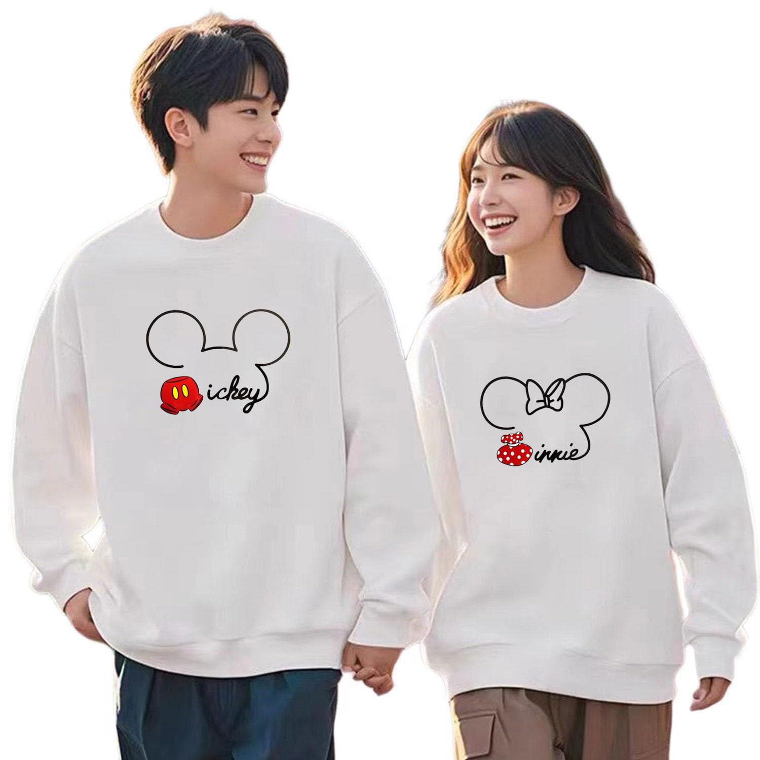ミッキーミニー　夫婦　カップル　ペアルック　ディズニー好き　新婚祝い Amazon.co.jp: [YOSITOMI] ディズニート ミッキー/ミニー