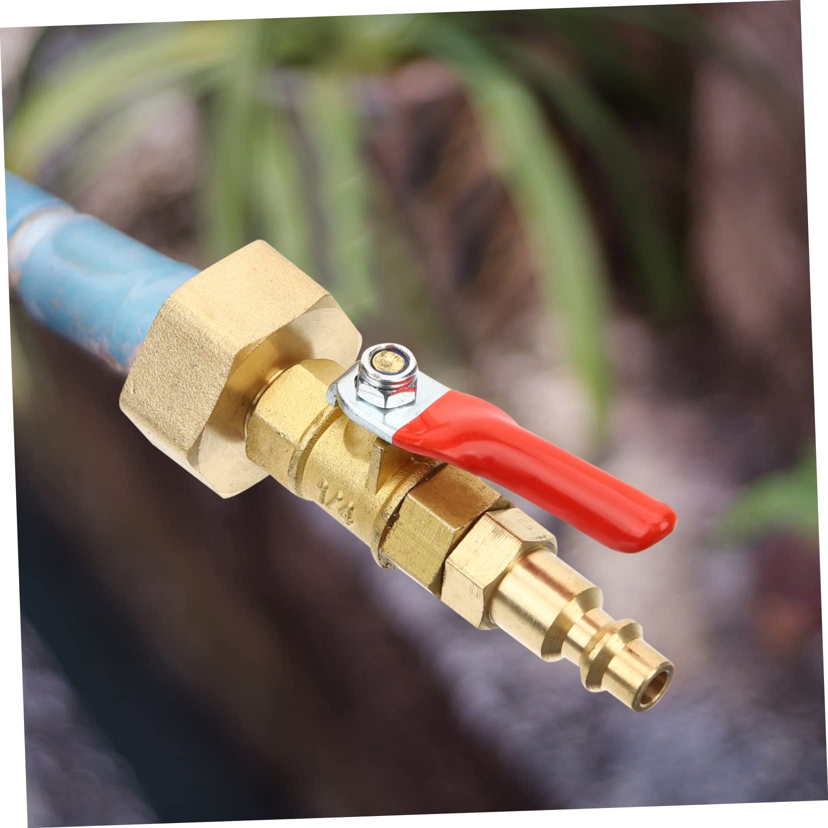 BESPORTBLE Adattatore per Tubo da Giardino Raccordo di Scarico in Ottone per Kit di Svernamento per Camper Adattatore per Tubo di Irrigazione Raccordi Rapidi per Tubo