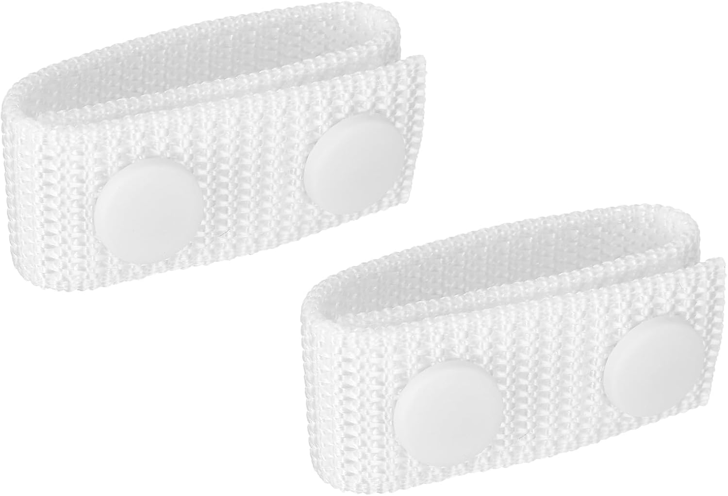 PATIKIL Nylon Belt Keepers, Double Snaps Belt Keepers Nylon Webbing Loop Holder with Double Snap