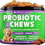 Premium Probiotics for Dogs - Immune and Digestive Dog Support with Pumpkin, 3 Billion Cfu's, Dog...