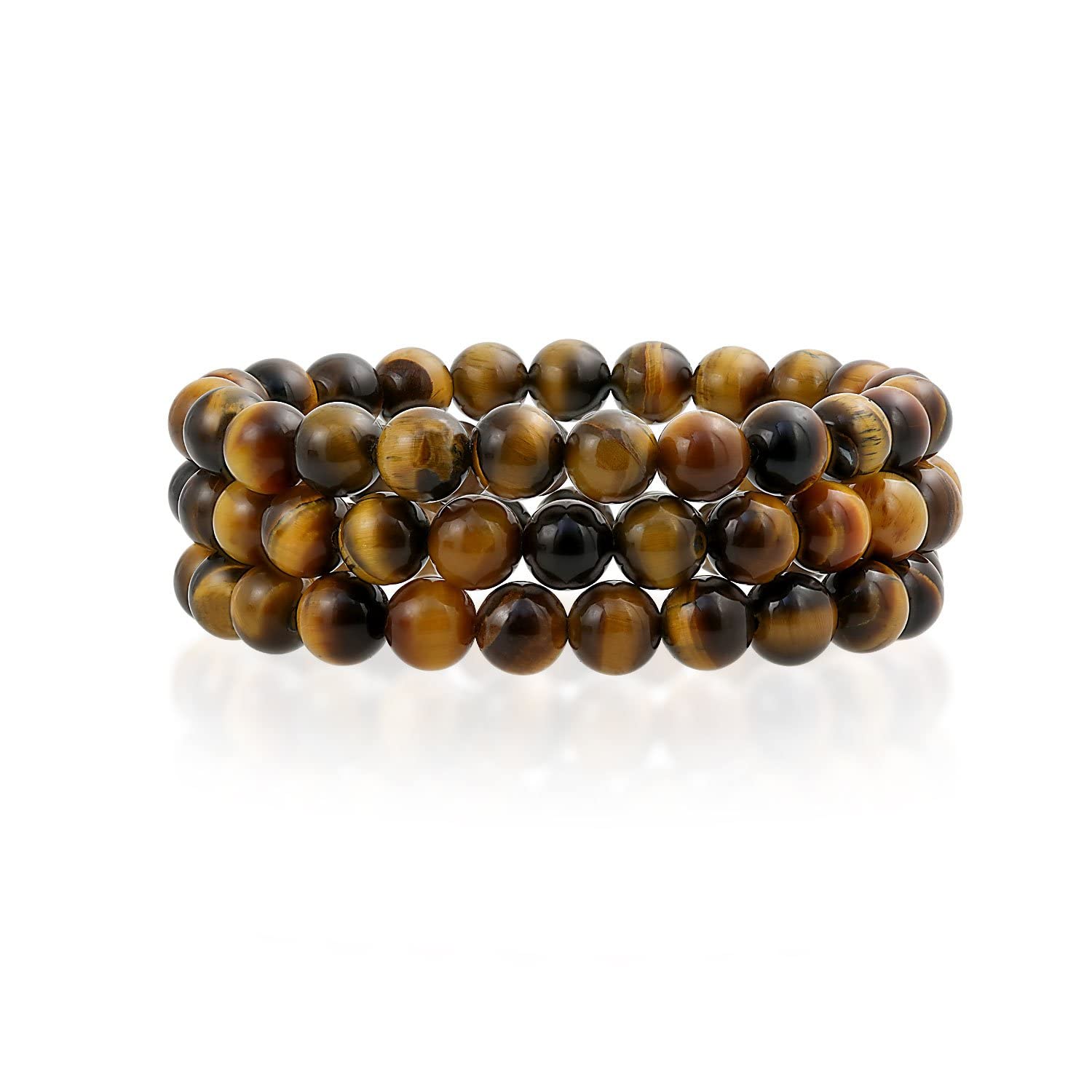 Hot And Bold Matching Natural Multi Layer Tiple Protection Gem Stone Beads Stacked Combo Bracelets For Unisex Adult (B0B4KKSS19) Amazon Price History, Amazon Price Tracker