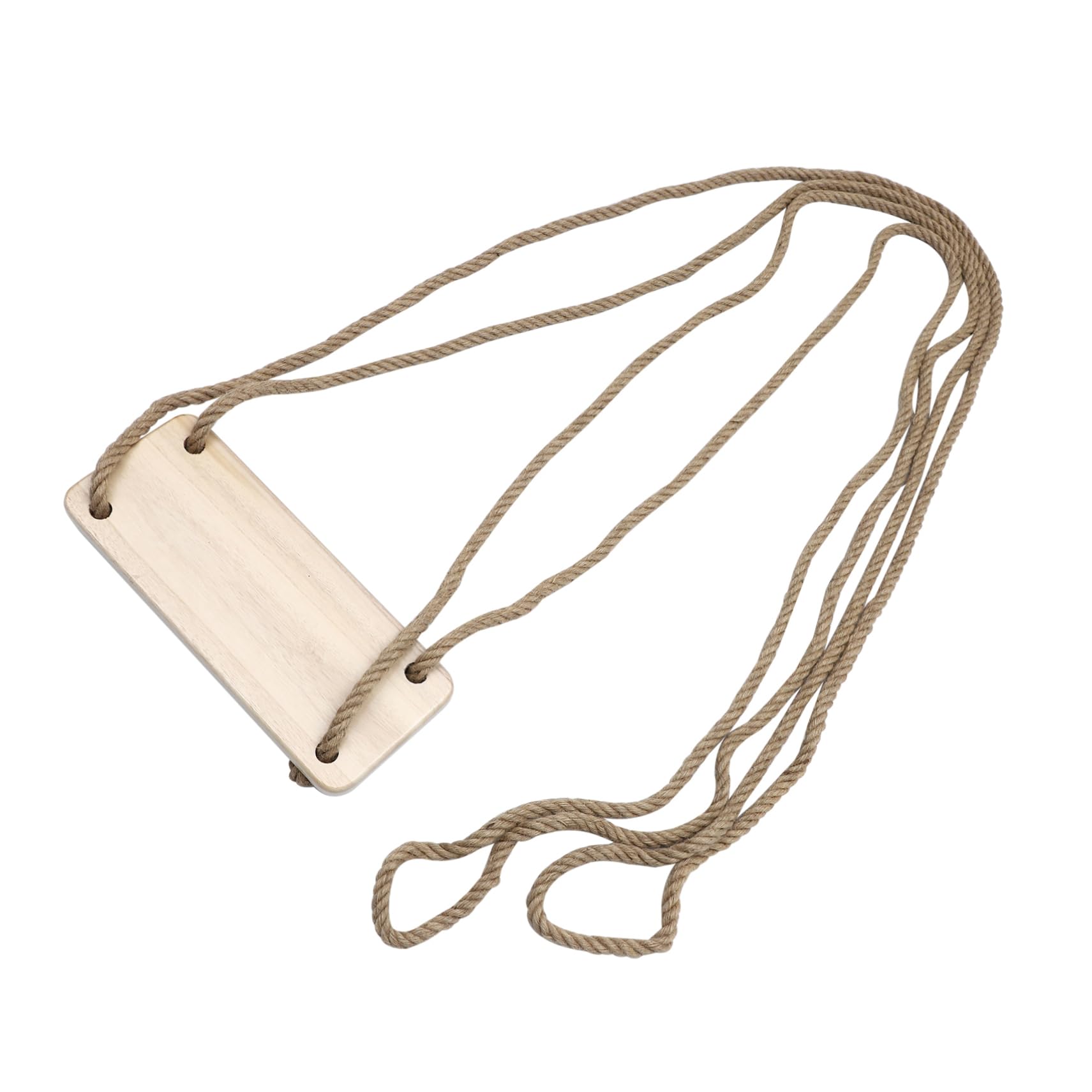 Abaodam 1pc Outdoor Wooden Swing Chair Swing Simple Hanging Seat for Boys and Girls Adults Sturdy Sturdy Easy Install