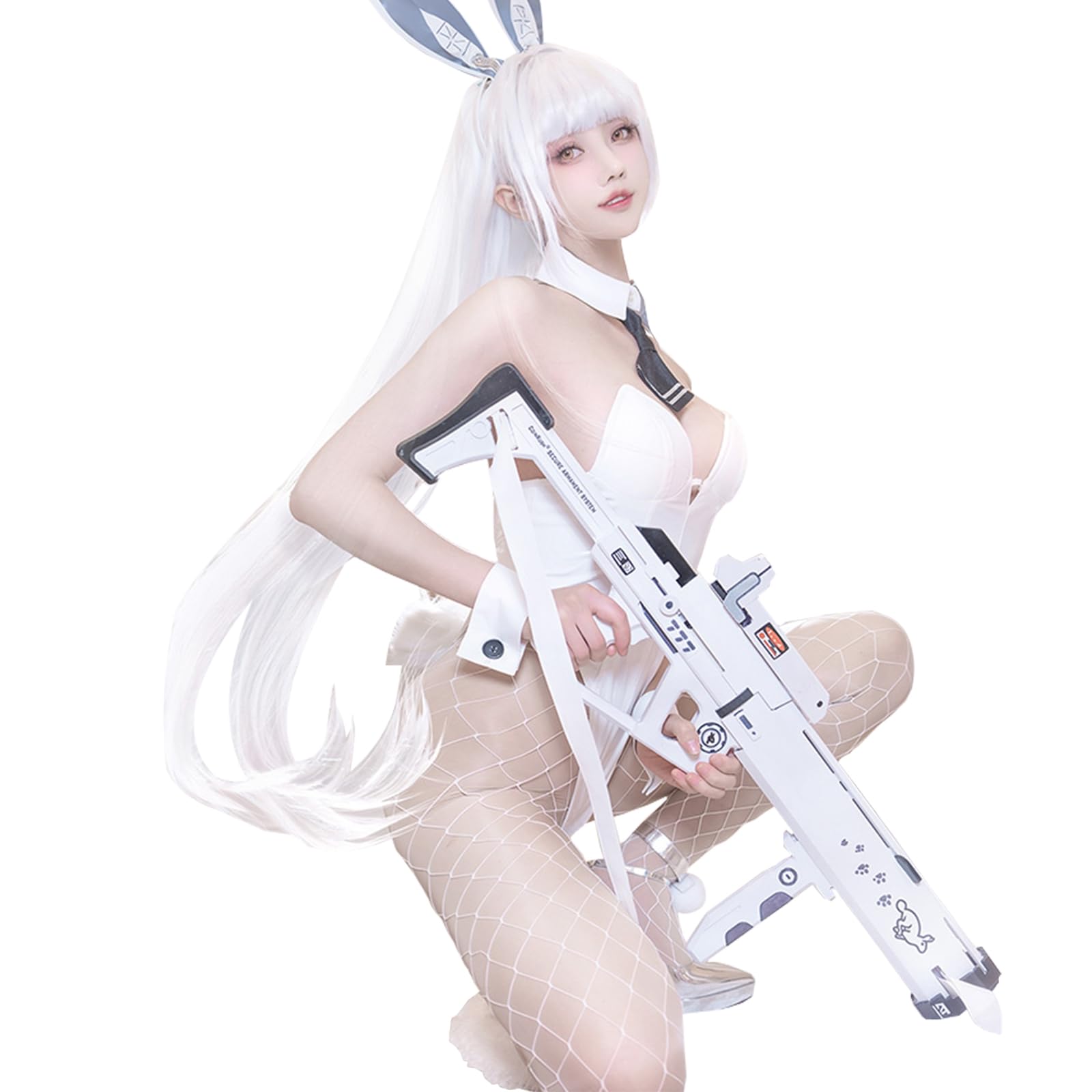 Amazon.co.jp: [神併良品] ブラン コスプレ ウィッグ付き 白ウサギ SSR