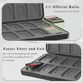 Amazon.com: PURBHE Switch Game Case for Nintendo Switch 1 & 2 Card