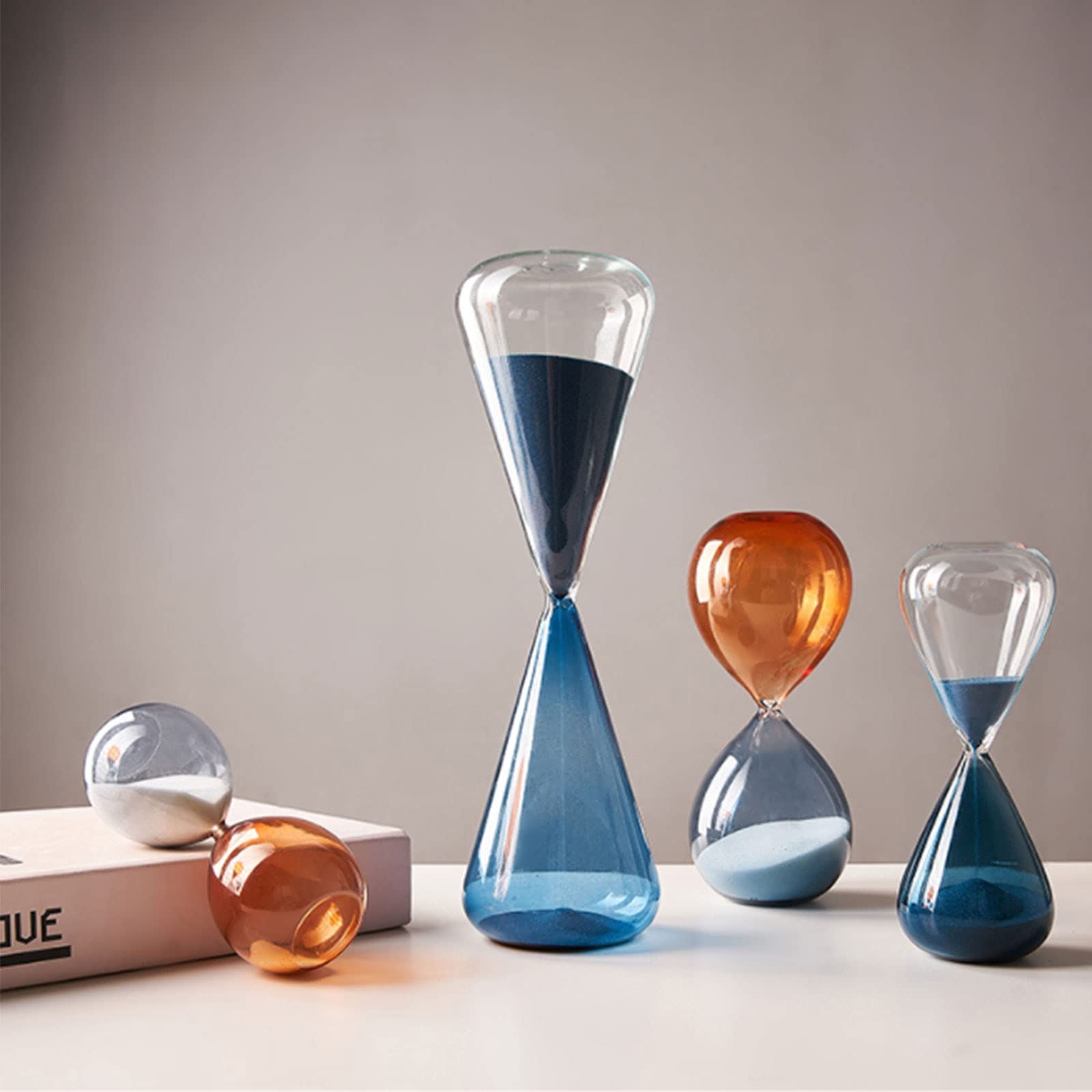 Sanduhr-Timer, Glasdekoration, Zeitmanagement-Assistent, einzigartiges kreatives Erinnerungsgeschenk