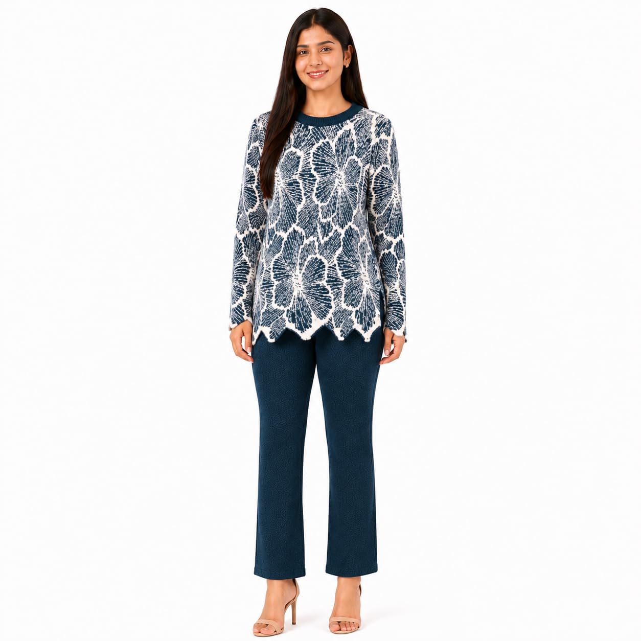 Women's Winter Co-ord Set | Premium Full Sleeve Top & Pant Set | Soft Comfortable Winter Wear | XL-picture-42