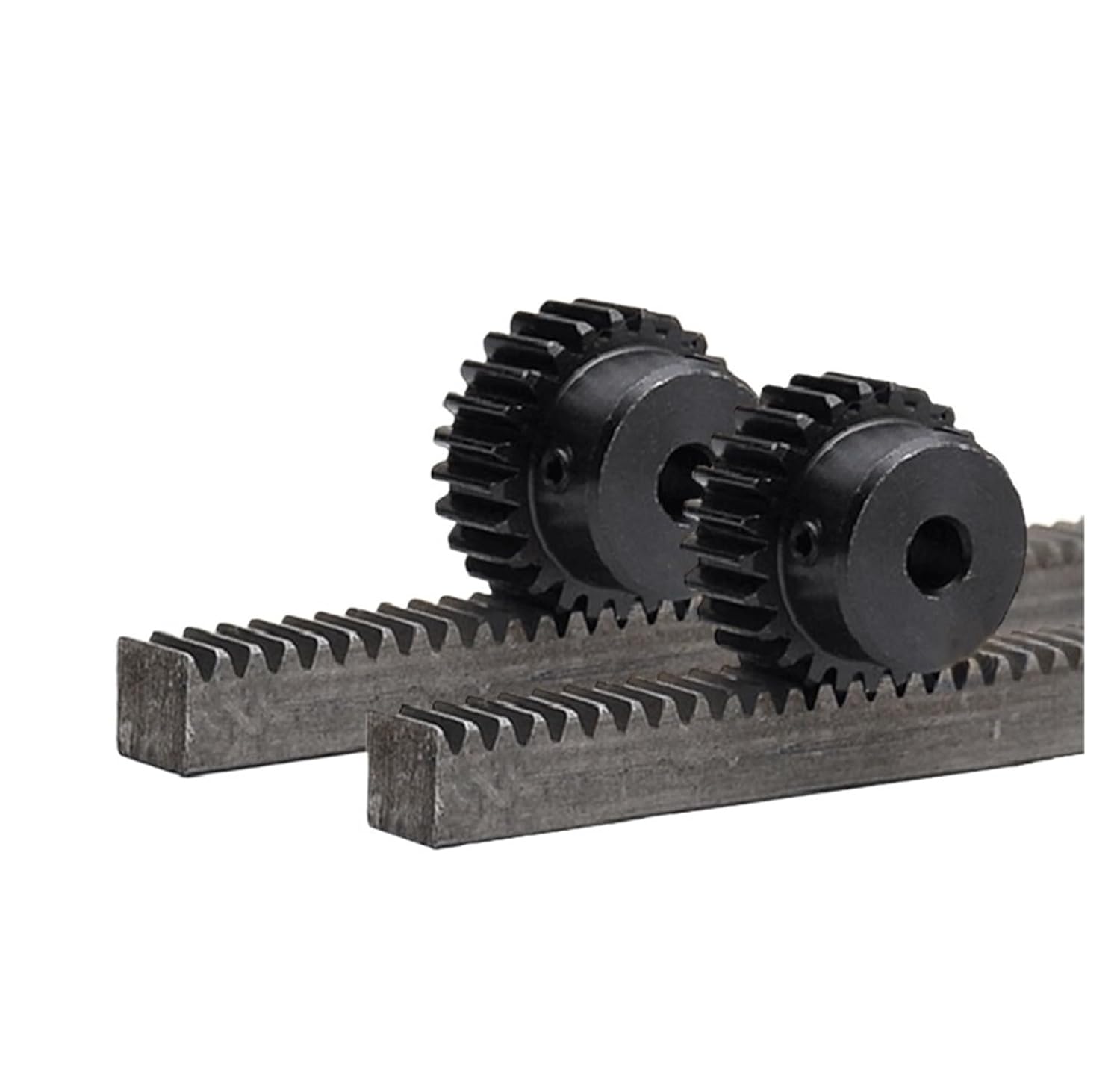 Bevel Gear Pinion Hardware Mechanical 2pcs 1 Modulus High Precision Gear Rack Steel 10 * 10 * 500mm + 1M 23teeth 8mm Bore Pinion Metal(12mm)