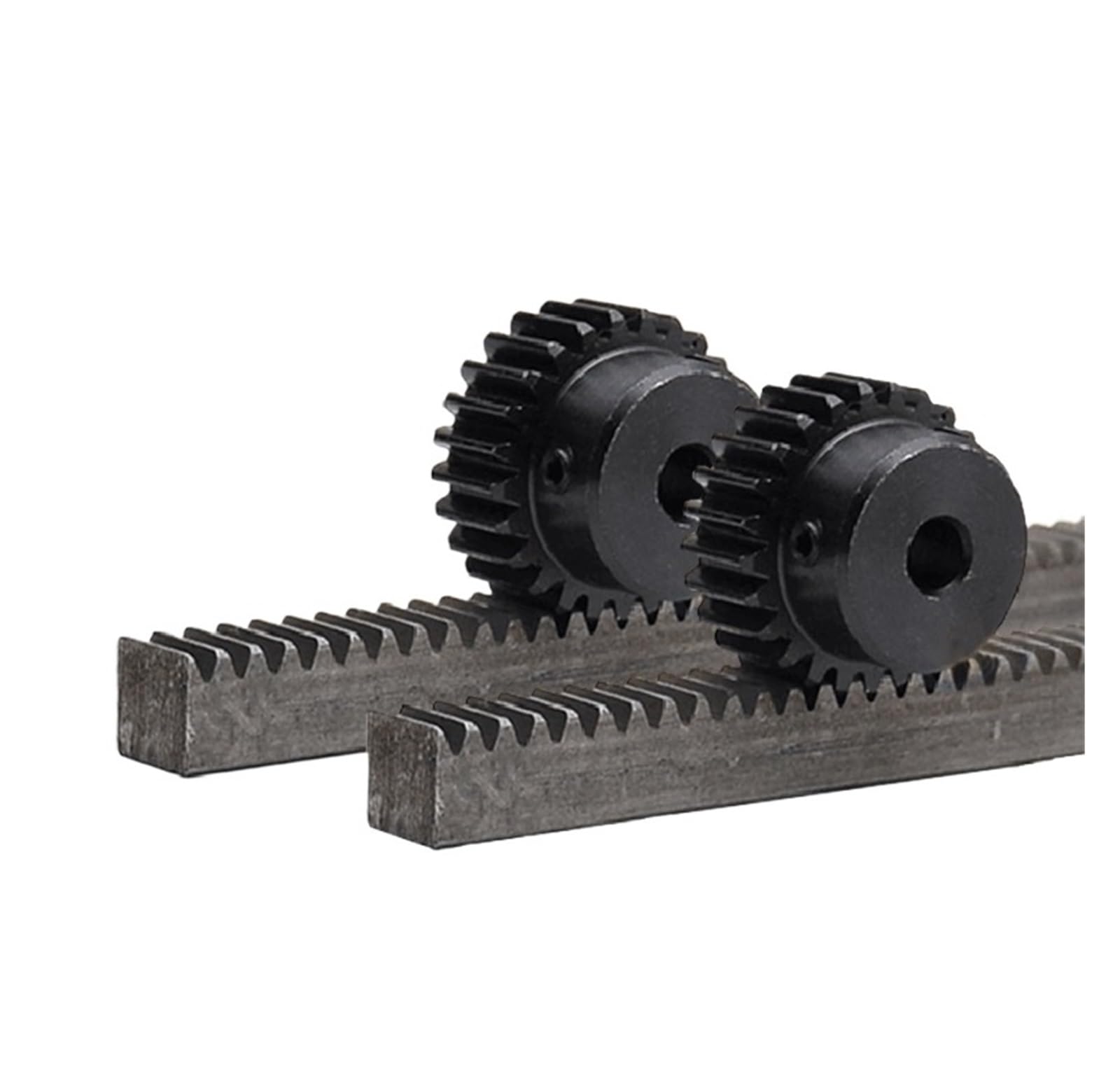 Bevel Gear Pinion Hardware Mechanical 2pcs 1 Modulus High Precision Gear Rack Steel 10 * 10 * 500mm + 2pcs 1M 23teeth 8mm Bore Pinion Steel Gear Metal Gear(12mm)