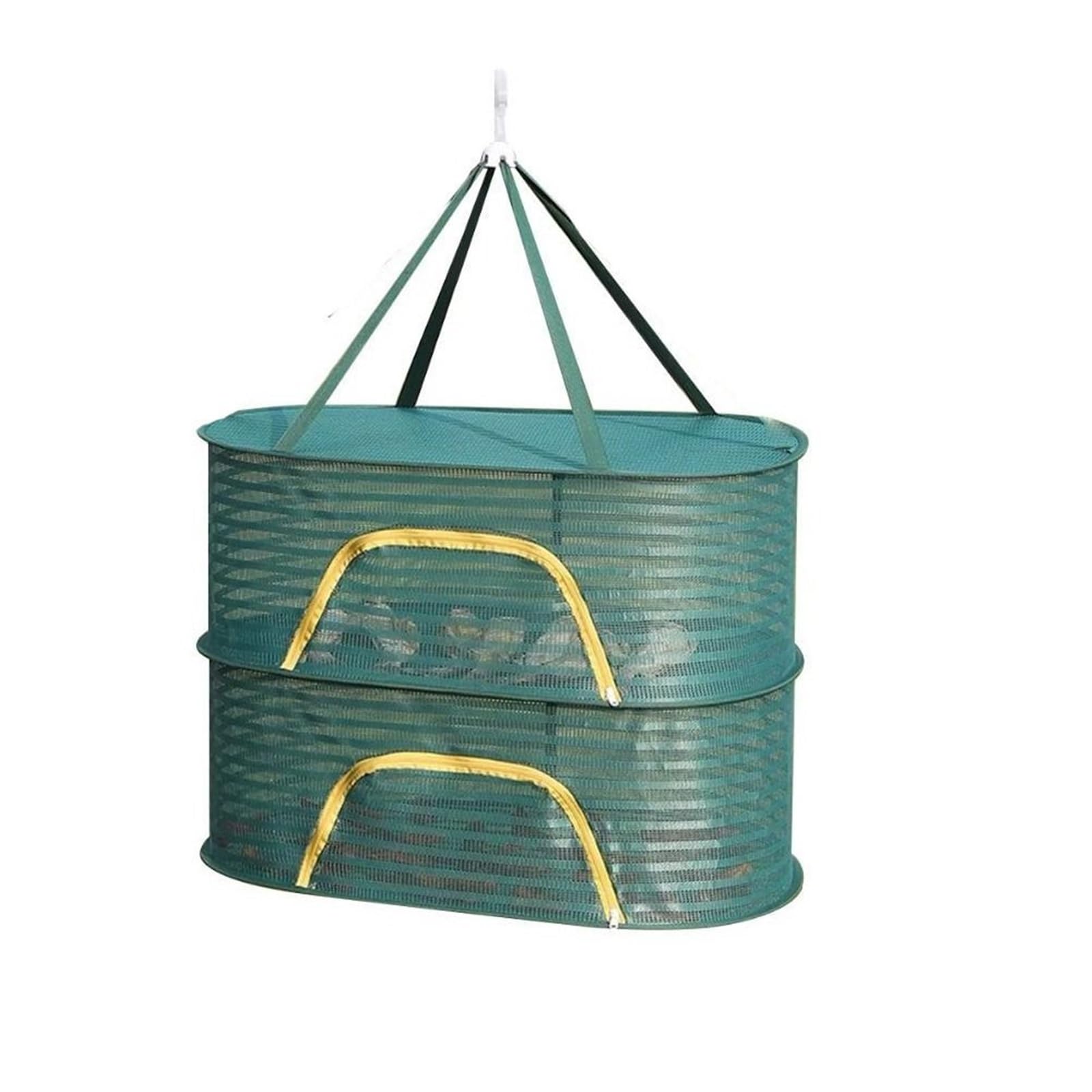 Baynopurin Color1 Drying Net 2Pcs Household Herb Vegetable Foldable Dryer Net
