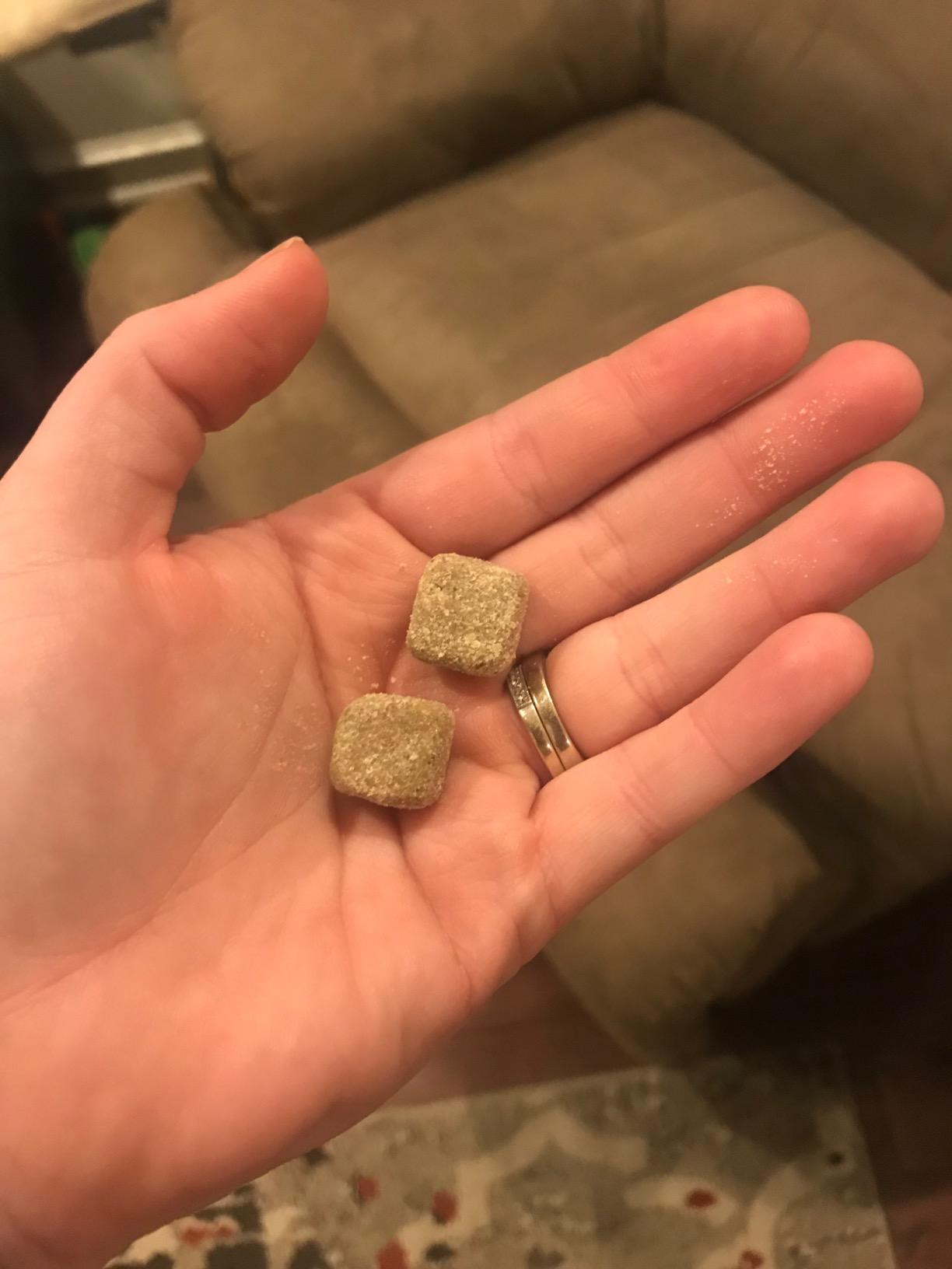 Didn’t help with strong anxiety for storms but definitely made my dog VERY chill!