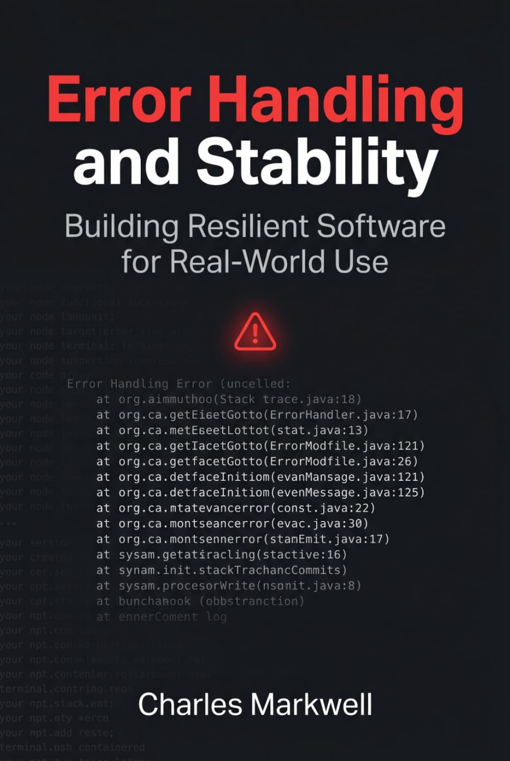Error Handling and Stability: Building Resilient Software for Real-World Use (From Writing Native Code to Building Scalable and Maintainable Systems)