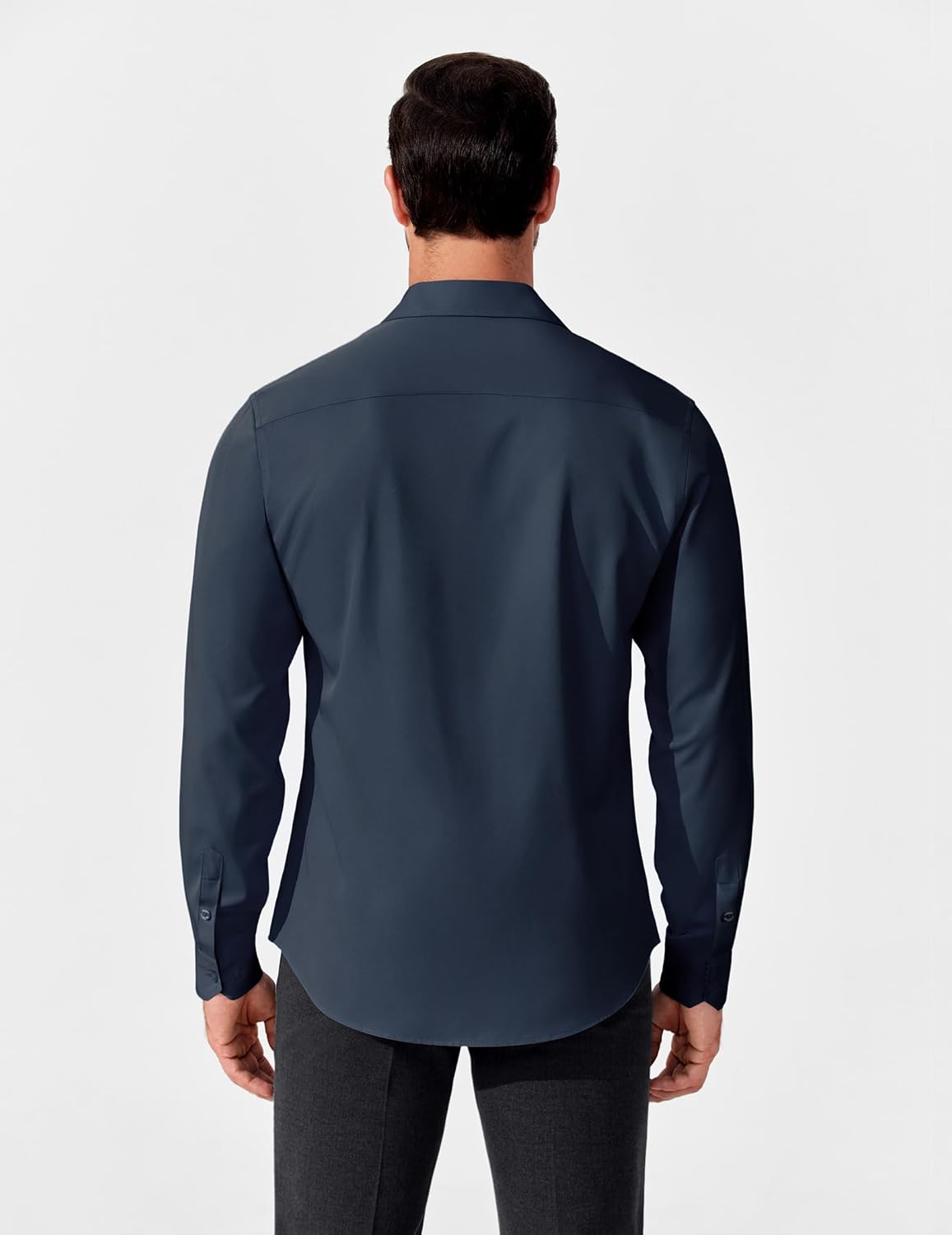 COOFANDY Men's Pattern Dress Shirt Long Sleeve Casual Button Down Formal Shirts - Image 5