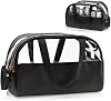 Ethereal Travel Makeup Bag, Clear Cosmetic Bag Make Up Organizer TSA Approved Toiletry Bag, Waterproof Pouch for Women Purse for Toiletries Accessories Brushes