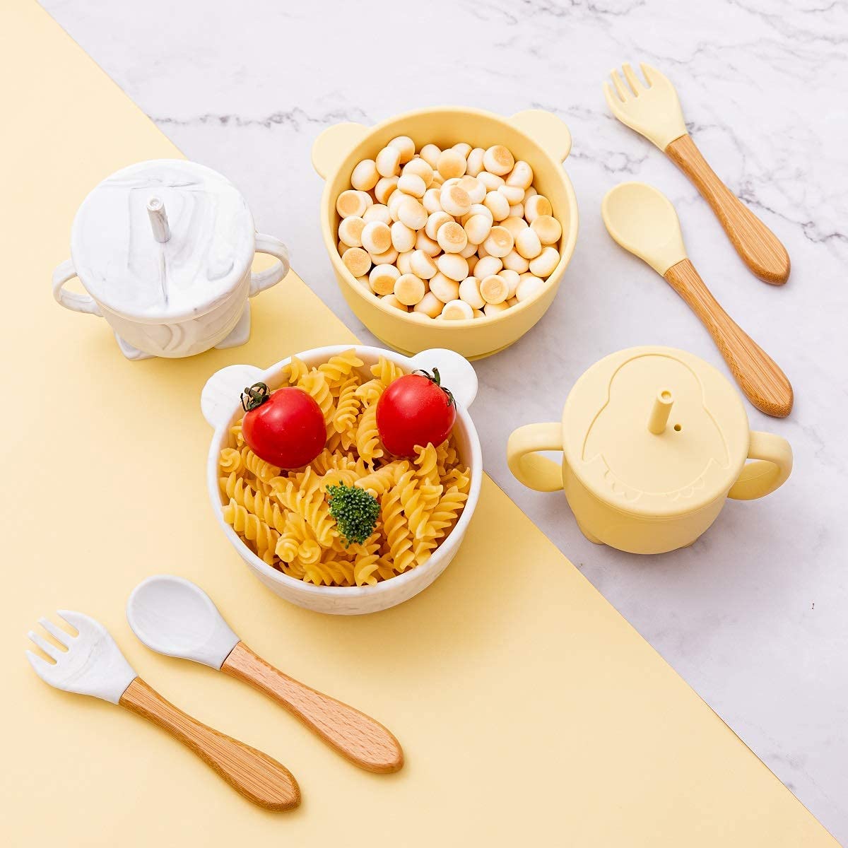 Amazon.co.jp: Mamimami Home 吸盤つき ベビー食器 ギフトセット